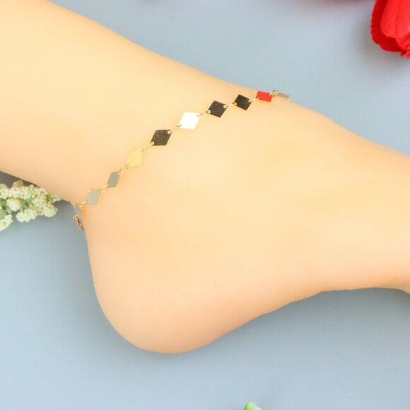 "Handmade Anklet – A Stylish Choice for Women, Thoughtful Gift Idea, EVCH1568 - Picture 6 of 10